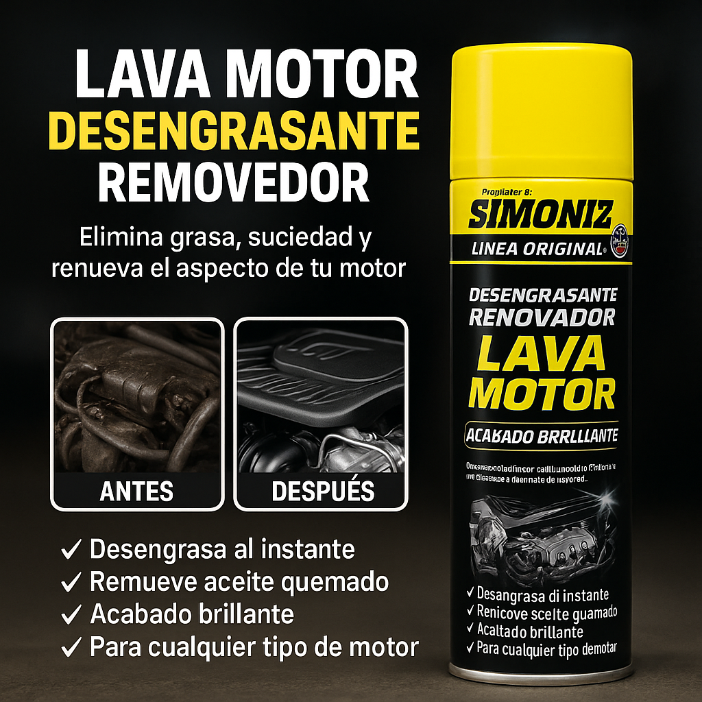 LAVA MOTOR | DESGRASANTE REMOVEDOR