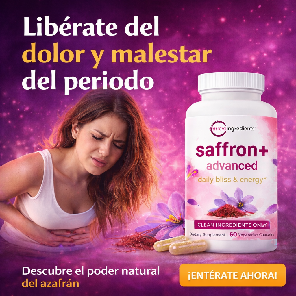 EXTRACTO DE AZAFRÁN | CONTROLA EL EQUILIBRIO HORMONAL Y EL EMOCIONAL