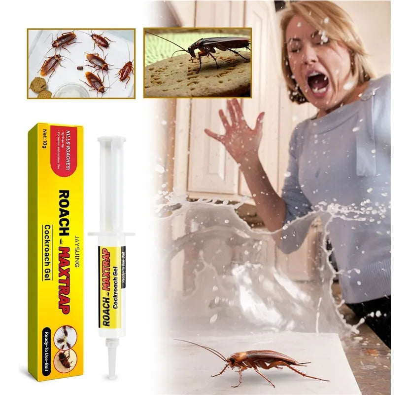 GEL EXTERMINADOR DE CUCARACHAS - LLEVA 2 Y PAGA 1