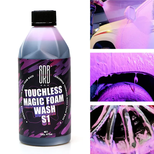 FOAM PURPURA - ELIMINA GRASA Y SUCIEDAD DE TU CARRO CON UN SOLO LAVADO