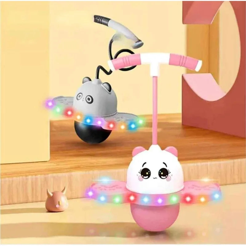 PELOTA SALTARINA CON LUCES LED.