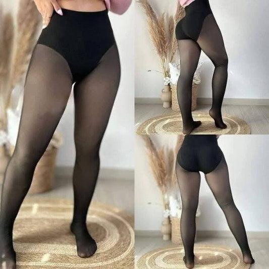 PANTYS EFECTO PIEL TIPO FAJA+ PUSH UP -TALLA STANDARS