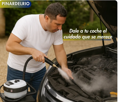 LIMPIADOR MULTIFUNCIONAL A VAPOR 2500 W| GRATIS UN KIT DE REMACHES 100 PIEZAS