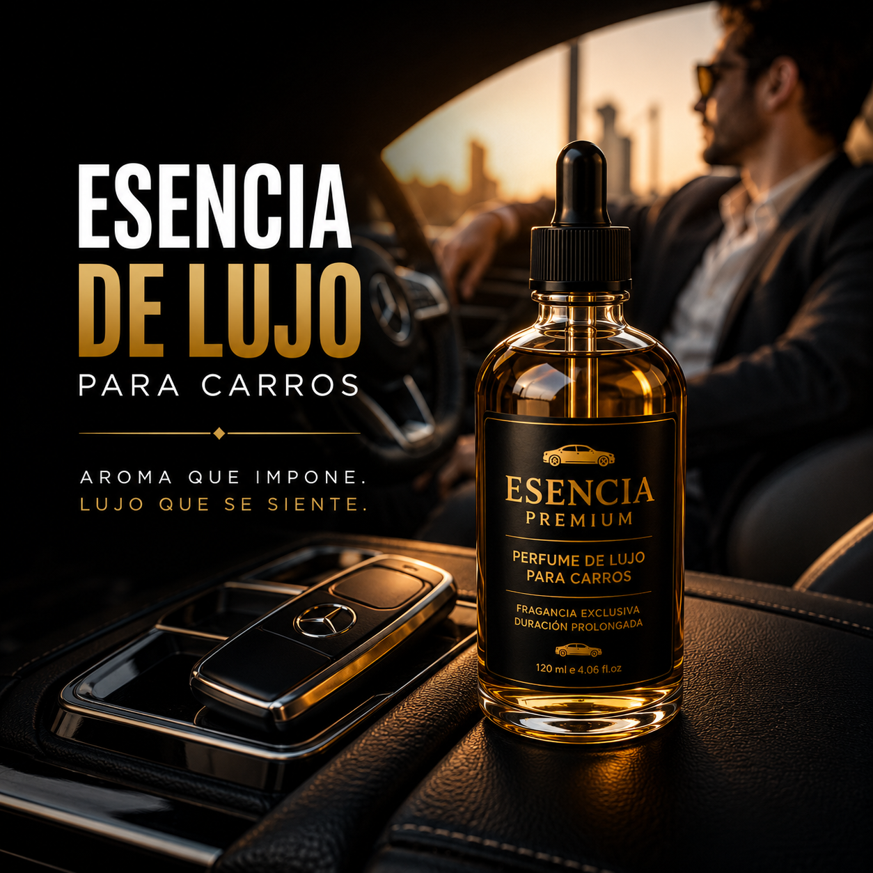 PERFUME DE LUJO PARA CARRO| AROMA QUE PERDURA POR + DE 72 HORAS