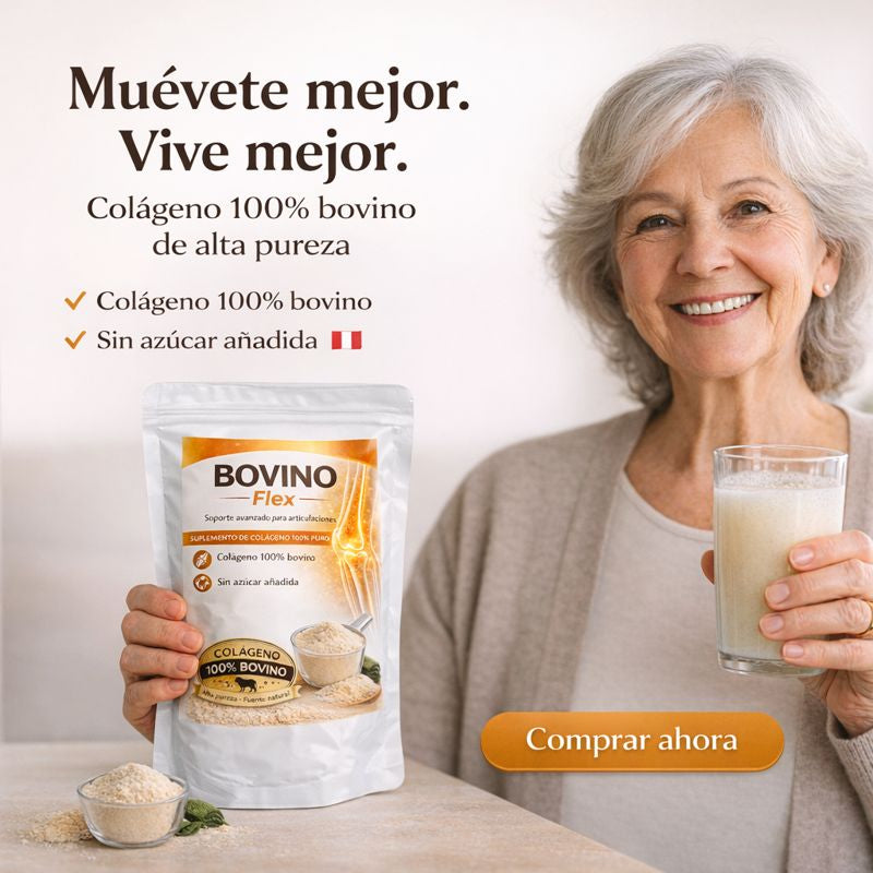 BOVINO FLEX° | GELATINA SIN SABOR  DE ORIGEN BOVINO 100% NATURAL