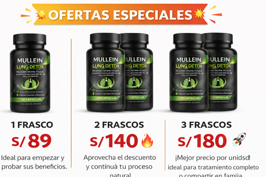 MULLEIN LUNG DETOX – APOYA A LA LIMPIEZA PULMONAR