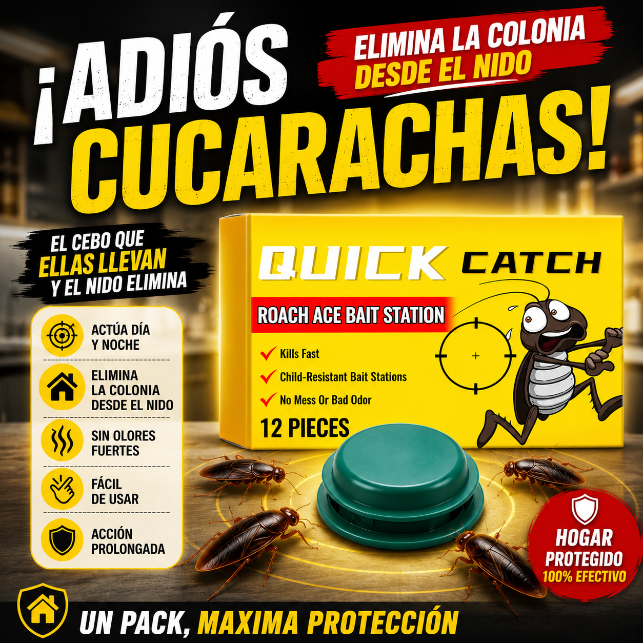 CEBO PARA ELIMINAR CUCARACHAS DE FORMA DEFINITIVA