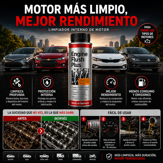 LIMPIADOR DE MOTOR INTERNO| ELIMINA LA SUCIEDAD Y RECUPERA LA POTENCIA DE TU MOTOR