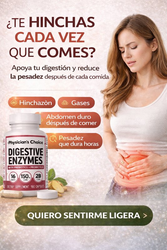 ENZIMAS DIGESTIVAS - APOYA AL EQUILIBRIO INTESTINAL