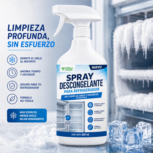 SPRAY DESCONGELANTE PARA REFRIGERADOR
