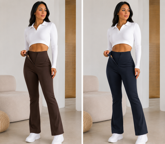 LEGGINGS TERMICAS  CORTE SIRENA CON FAJA