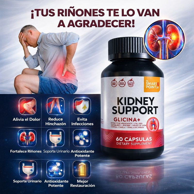 KIDNEY SUPPORT 8 EN 1| DETOX PARA RIÑONES