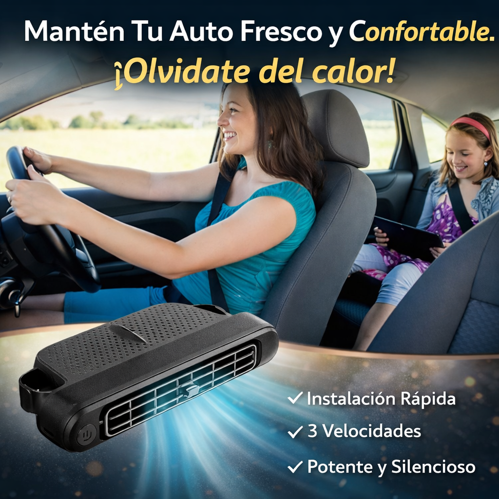 VENTILADOR PORTATIL PARA CARRO