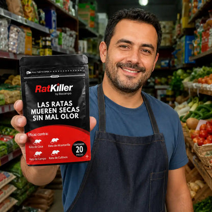 ROT KILLER° RODENTICIDA |CONTROLA LOS ROHEDORES EN EL HOGAR
