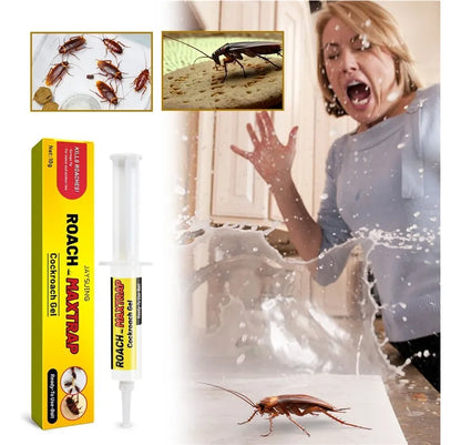 GEL EXTERMINADOR DE CUCARACHAS - LLEVA 2 Y PAGA 1