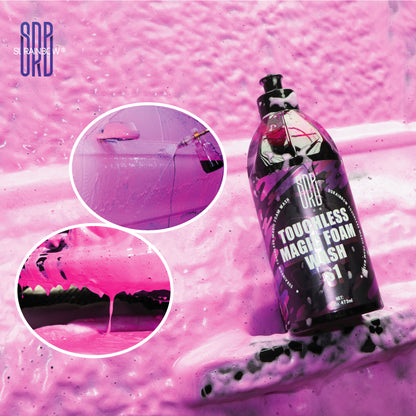 FOAM PURPURA - ELIMINA GRASA Y SUCIEDAD DE TU CARRO CON UN SOLO LAVADO