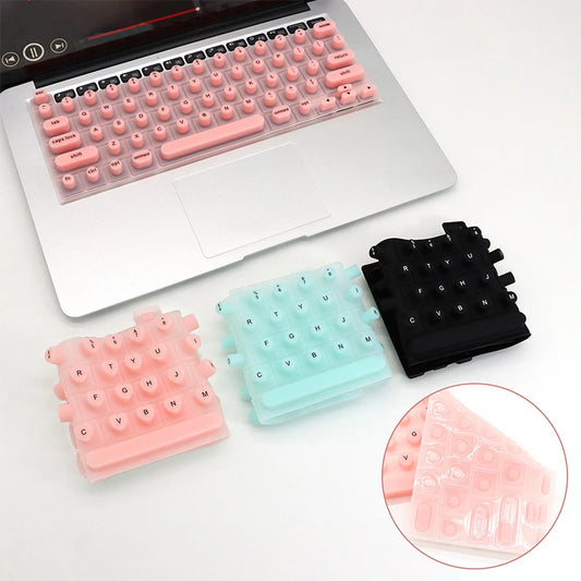 TECLADO DE SILICONA EN 3D PARA LAS UÑAS LARGAS🎀