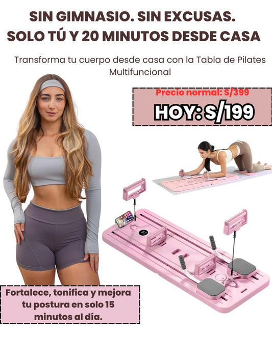 TABLA DE PILATES MULTIFUNCIONAL