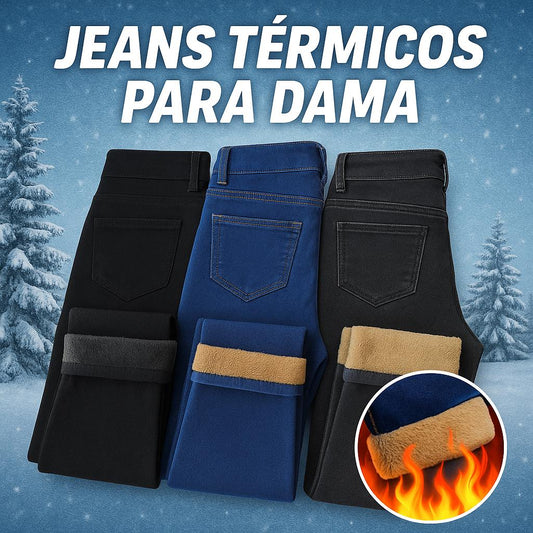 PANTALON JEANS TERMICOS PARA MUJER - PRIMIUM🔥 (Copia)